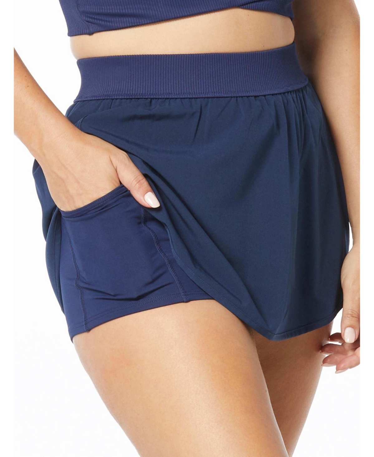 Beach House Sport Women's Dynamic Swim Skort - 511 admiral
