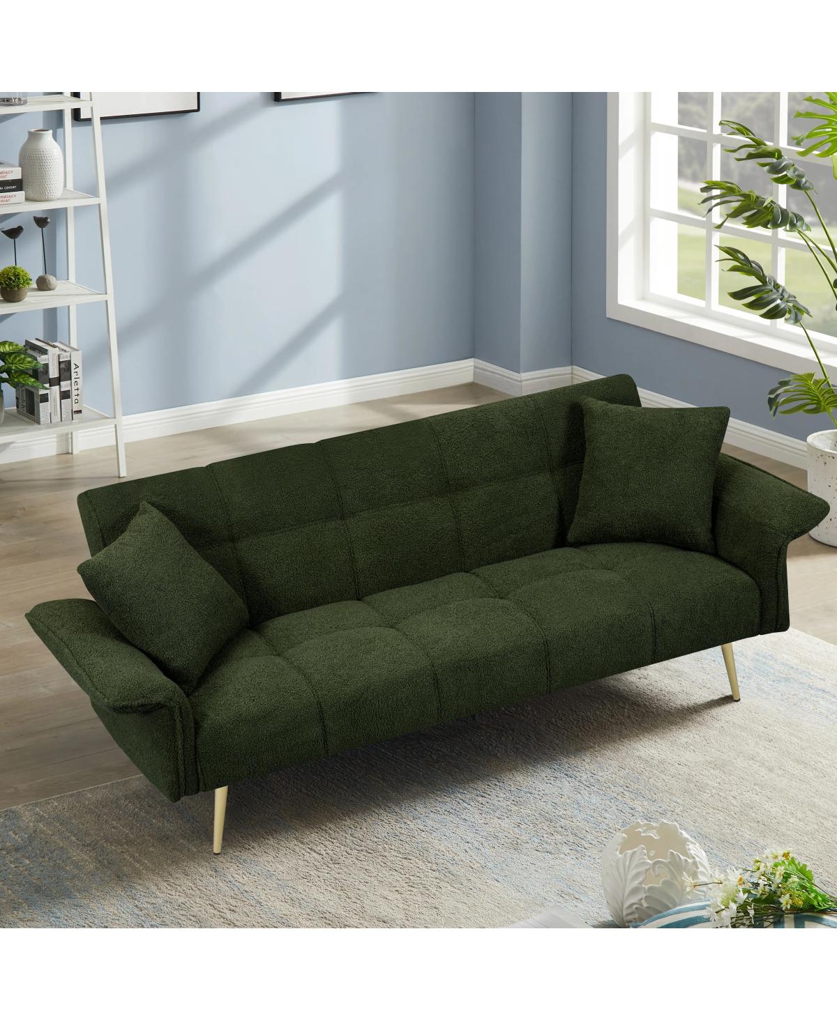 Streamdale Furniture Convertible Double Sofa Bed for Small Spaces