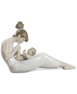 Lladró - Lladro Giggles with Mom Figurine
