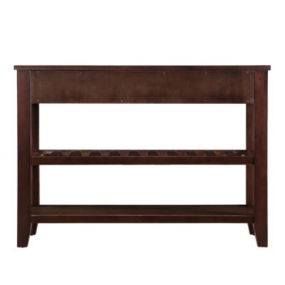 Streamdale Mid-Century Style Solid Wood Console Sofa Table
