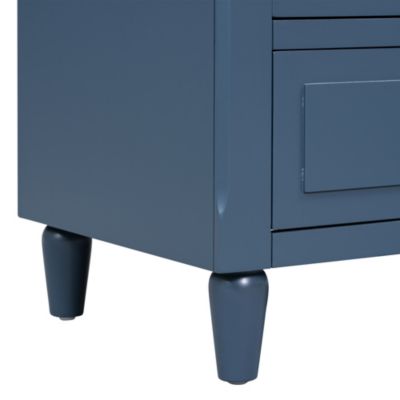 Streamdale 3-Drawer Nightstand Storage Wood Cabinet