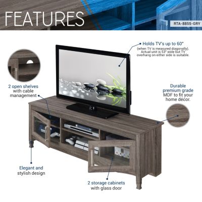 Streamdale Grey Driftwood TV Stand