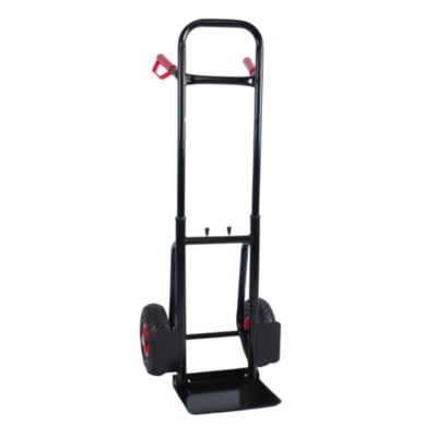 Streamdale 330 Lb Steel Trolley with Double Handles and Rubber Wheels