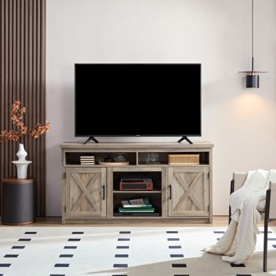 Wash Farmhouse TV Media Stand - Up To 65"