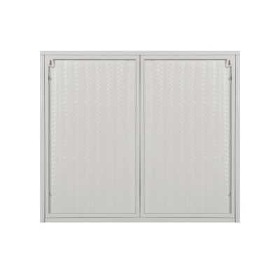 Streamdale 27.56" Glass Doors Modern Two-Door Wall Cabinet