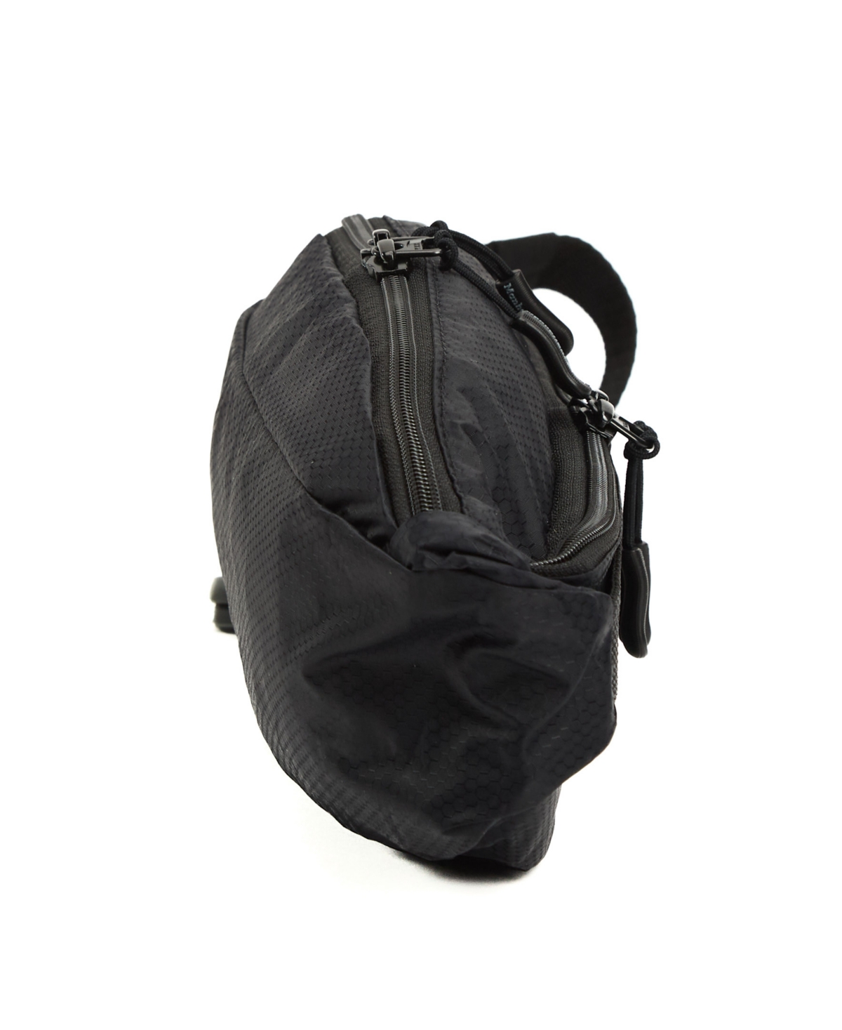 Manhattan Portage Fabric Covert Belt Bag In Black