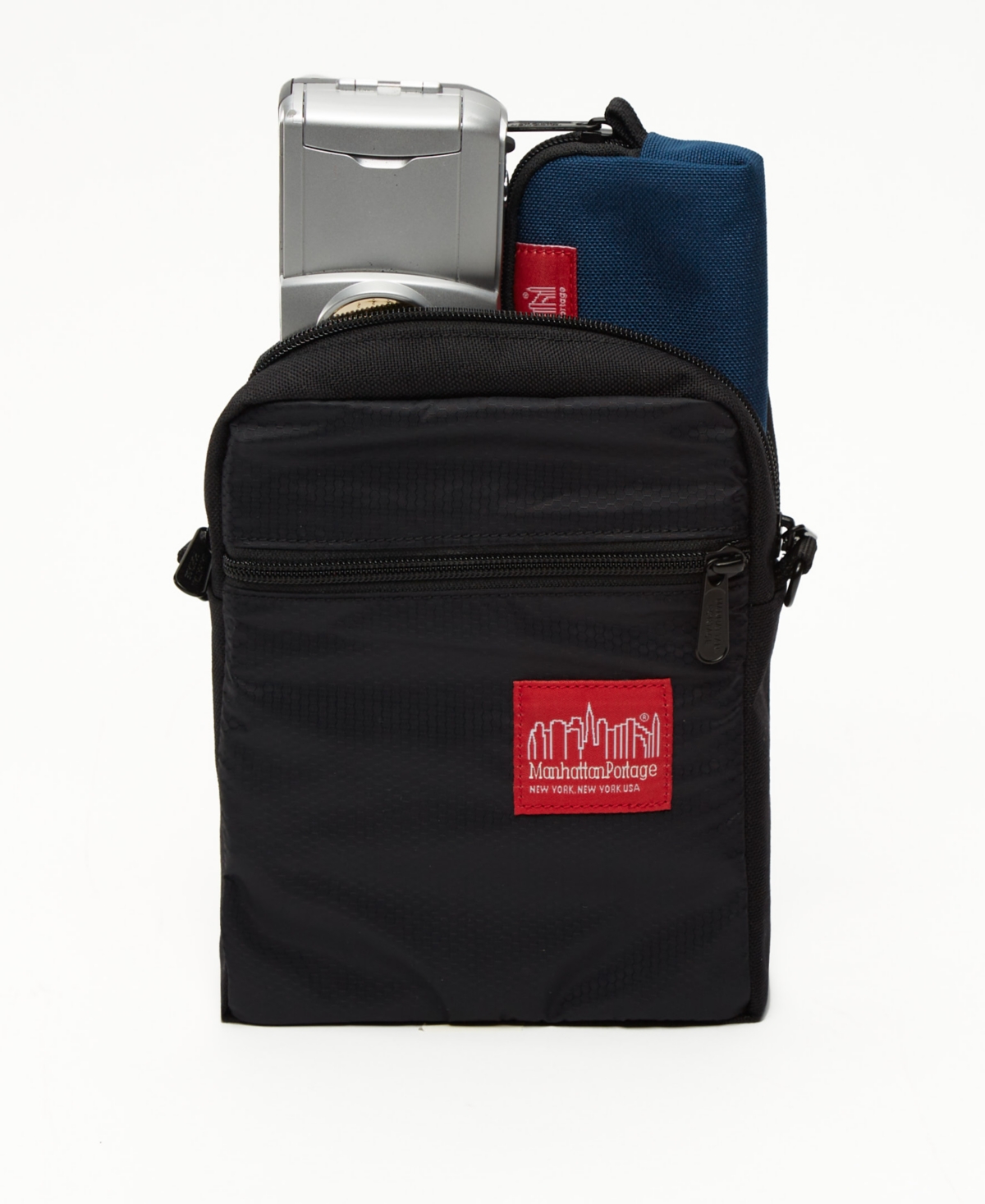 MANHATTAN PORTAGE CITY LIGHTS NYLON HANDBAG 