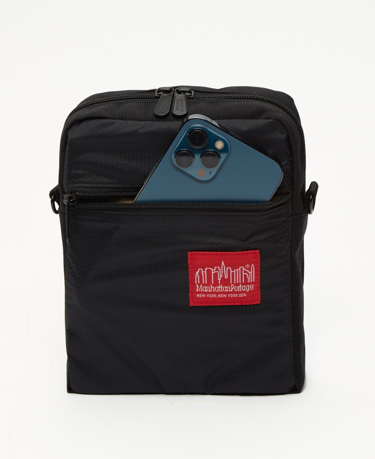 MANHATTAN PORTAGE CITY LIGHTS NYLON HANDBAG 