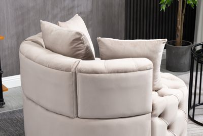 Classical Barrel Chair for Living Room