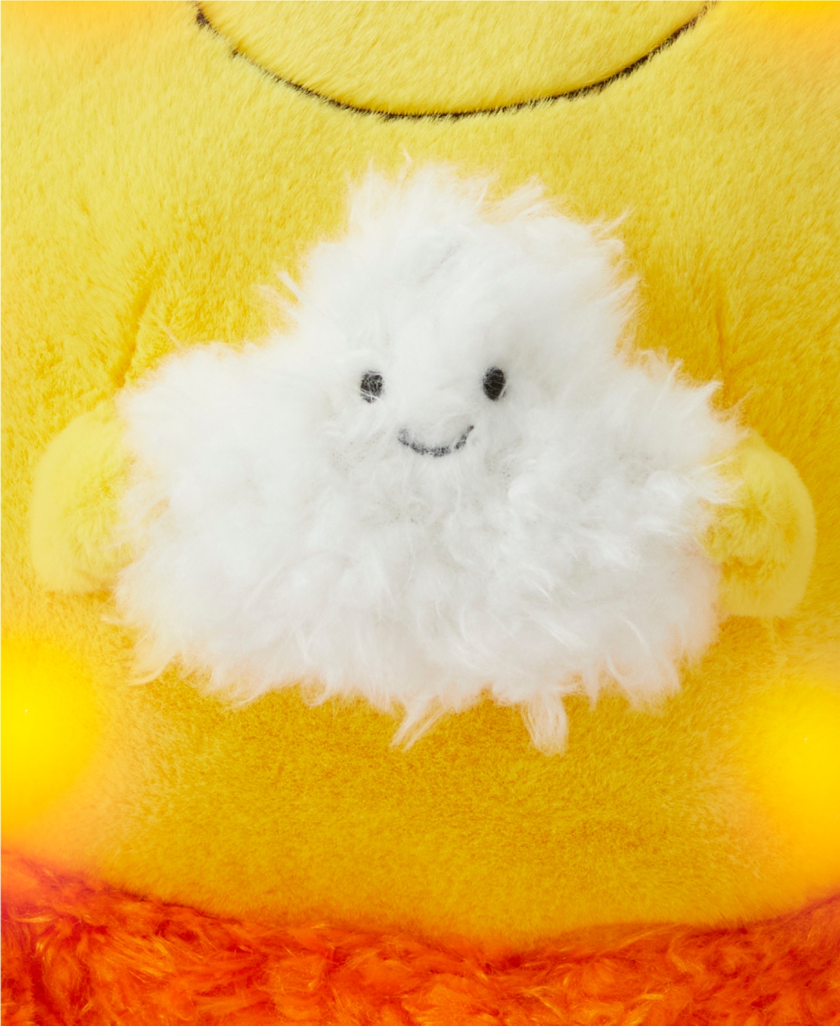 Geoffrey's Toy Box 12" Plush Sun With Led Lights And Sound, Created For Macy's In Orange