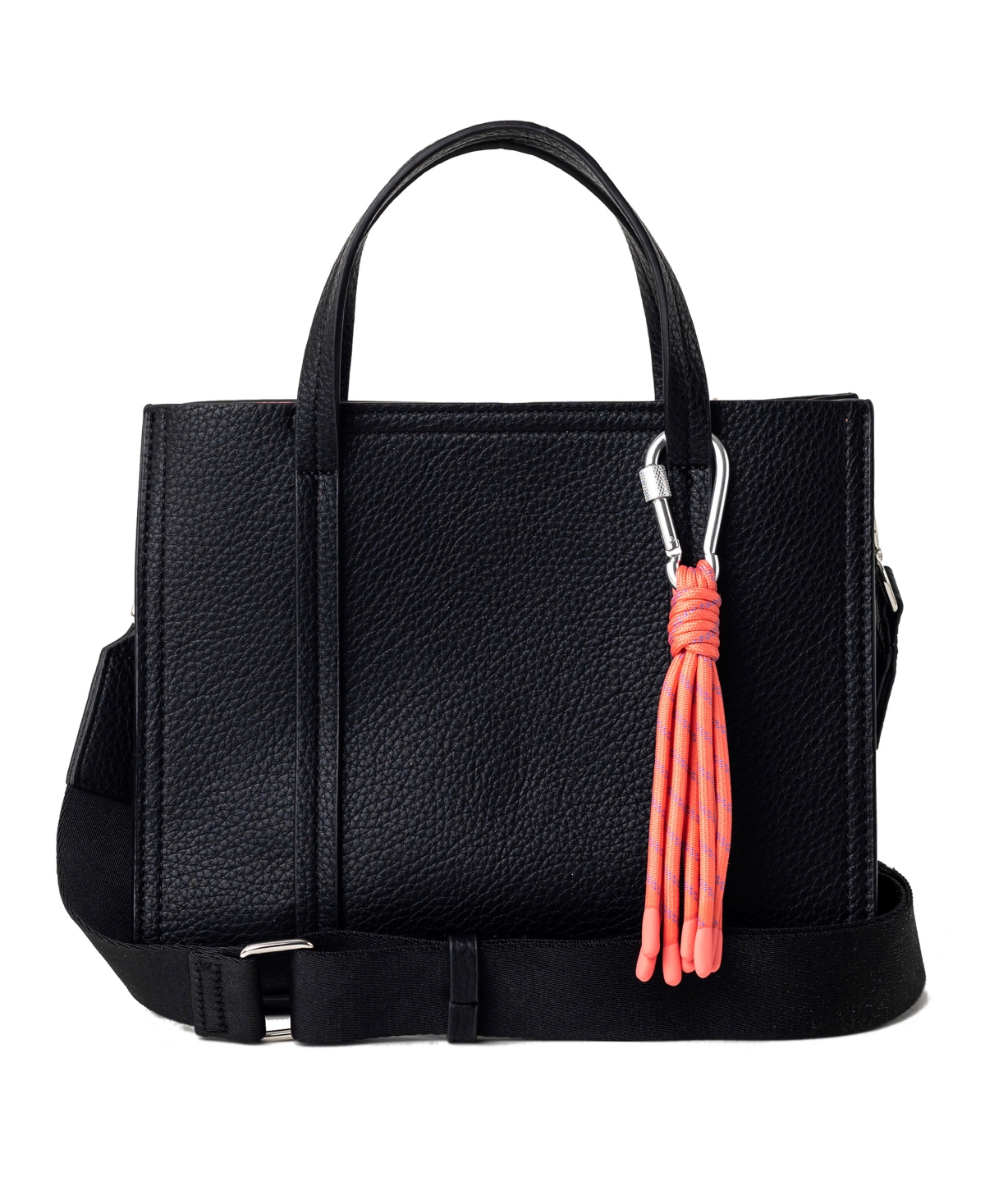 Urban Originals Fearless Faux Leather Tote Bag In Black