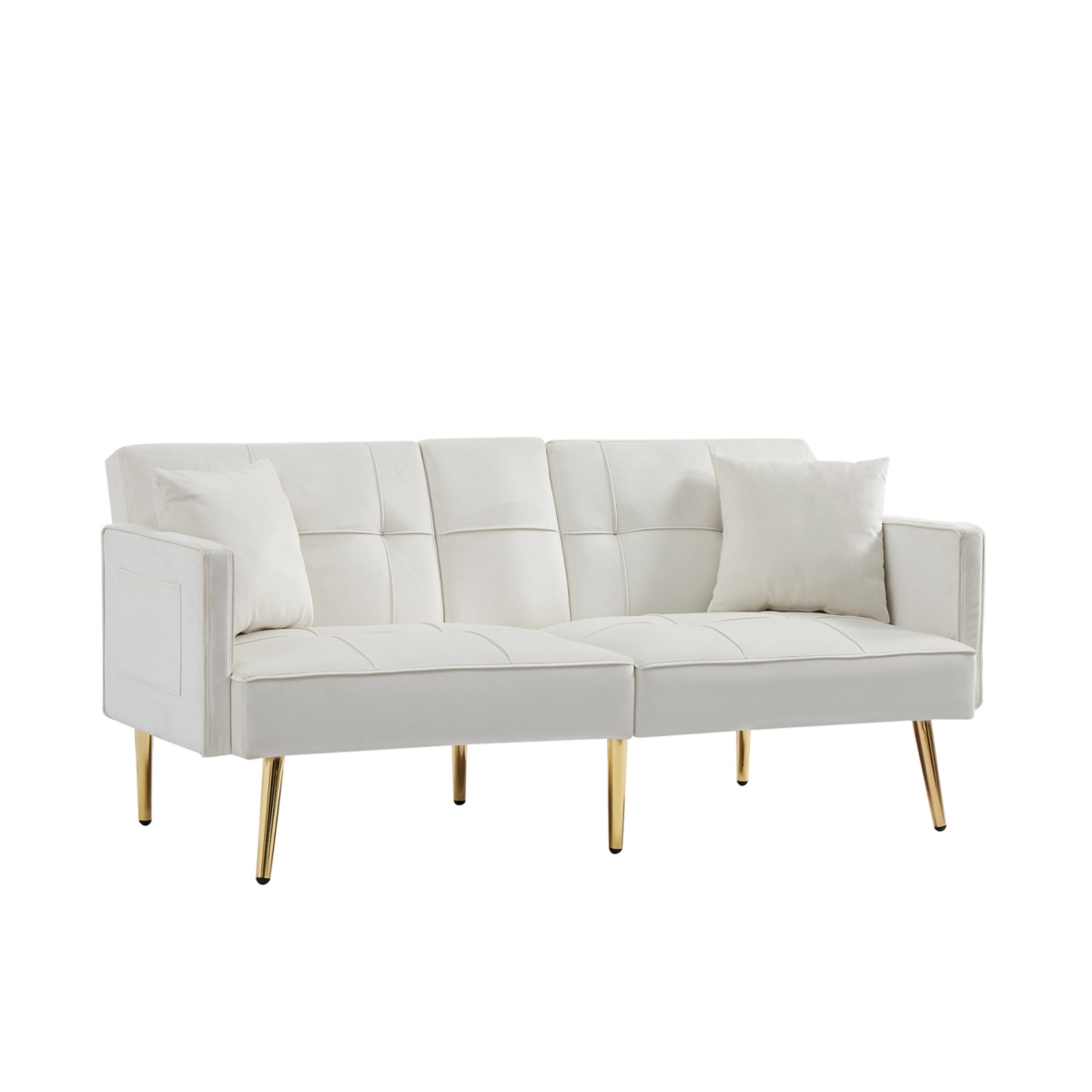 Streamdale Furniture Velvet Sofa Bed