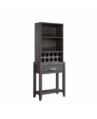 Streamdale Wine Cabinet Distressed Grey