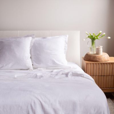 French Linen Flanged Euro Sham