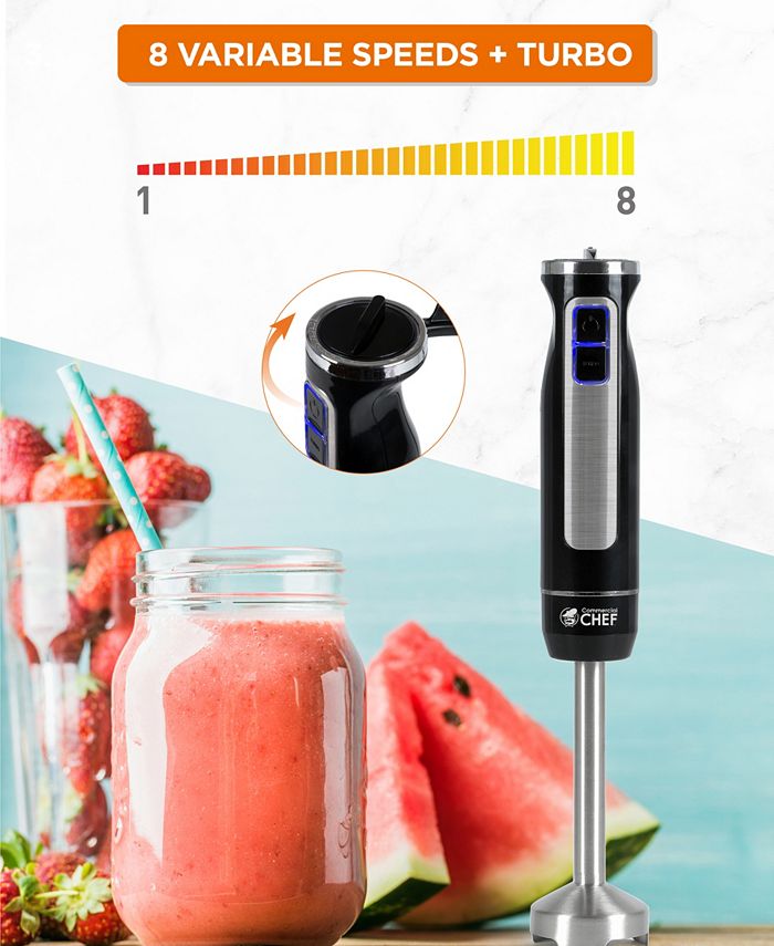 Commercial Chef Immersion Blender, MultiPurpose Immersion Hand Blender