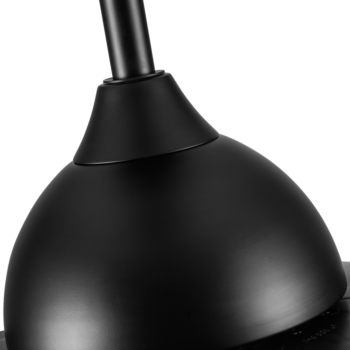 Streamdale Furniture 60 In Integrated Led Ceiling Fan Lighting WithAbs Blade - Black