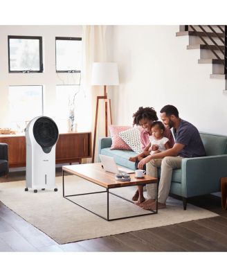 Evaporative Air Cooler and Portable Cooling Fan 470 CFM - White