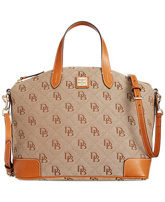 Dooney & Bourke Americana Signature Gabriella Satchel, a Macy&#39;s Exclusive Style - Handbags ...
