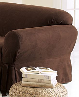 Sure Fit Soft Faux Suede Sofa Slipcover