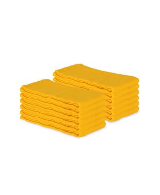 Huck Cotton Multi-Purpose, Reusable 12 Pack Cleaning Towels, 16x26