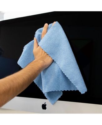 SmartRags XL Microfiber Cleaning Cloths Box of 50, 35 Grams, 16x16, Reusable Multi-Purpose