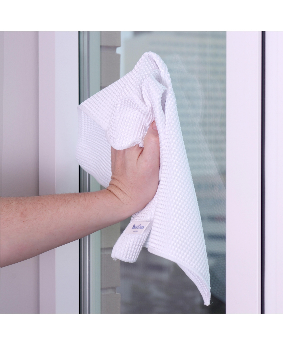 Arkwright Home Smart Choice Waffle Cleaning Cloths (12 Pack), in., Reusable, Streak-Free, Color Options