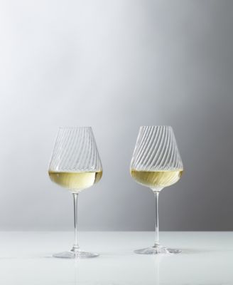 Swirl White Wine Glass, Set of 2