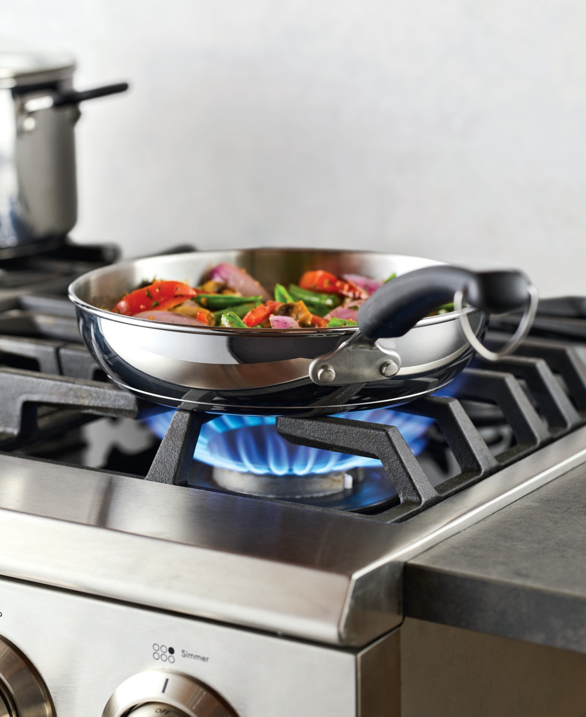 Farberware Brilliance Stainless Steel 10-pc. Cookware Set In Silver