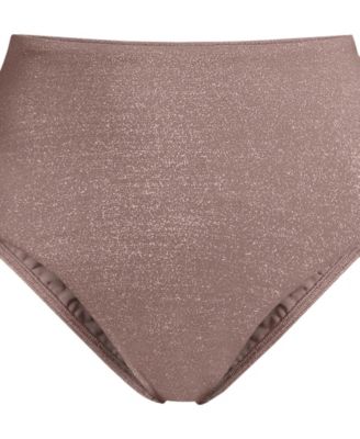 Women's Shine High Waisted Bikini Bottoms