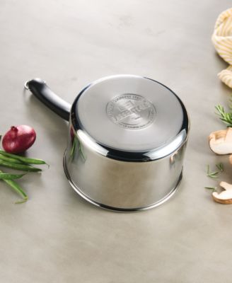 Brilliance Stainless Steel 3-Qt. Saucepan with Lid
