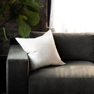 100% French Linen Throw Pillow Sham - 20" X 20"