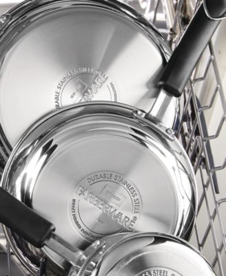 Brilliance Stainless Steel 8-Qt. Stockpot with Lid