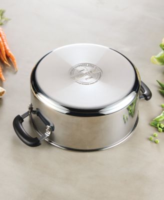 Brilliance Stainless Steel 5-Qt. Dutch Oven with Lid
