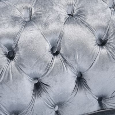  Velvet Luxury Chesterfield Sofa Set, 84"