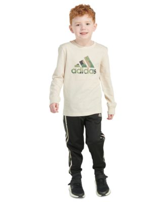 Adidas jogger hotsell and sweatshirt set