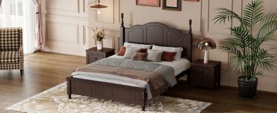 Full Size 3-Piece Wood Bedroom Set
