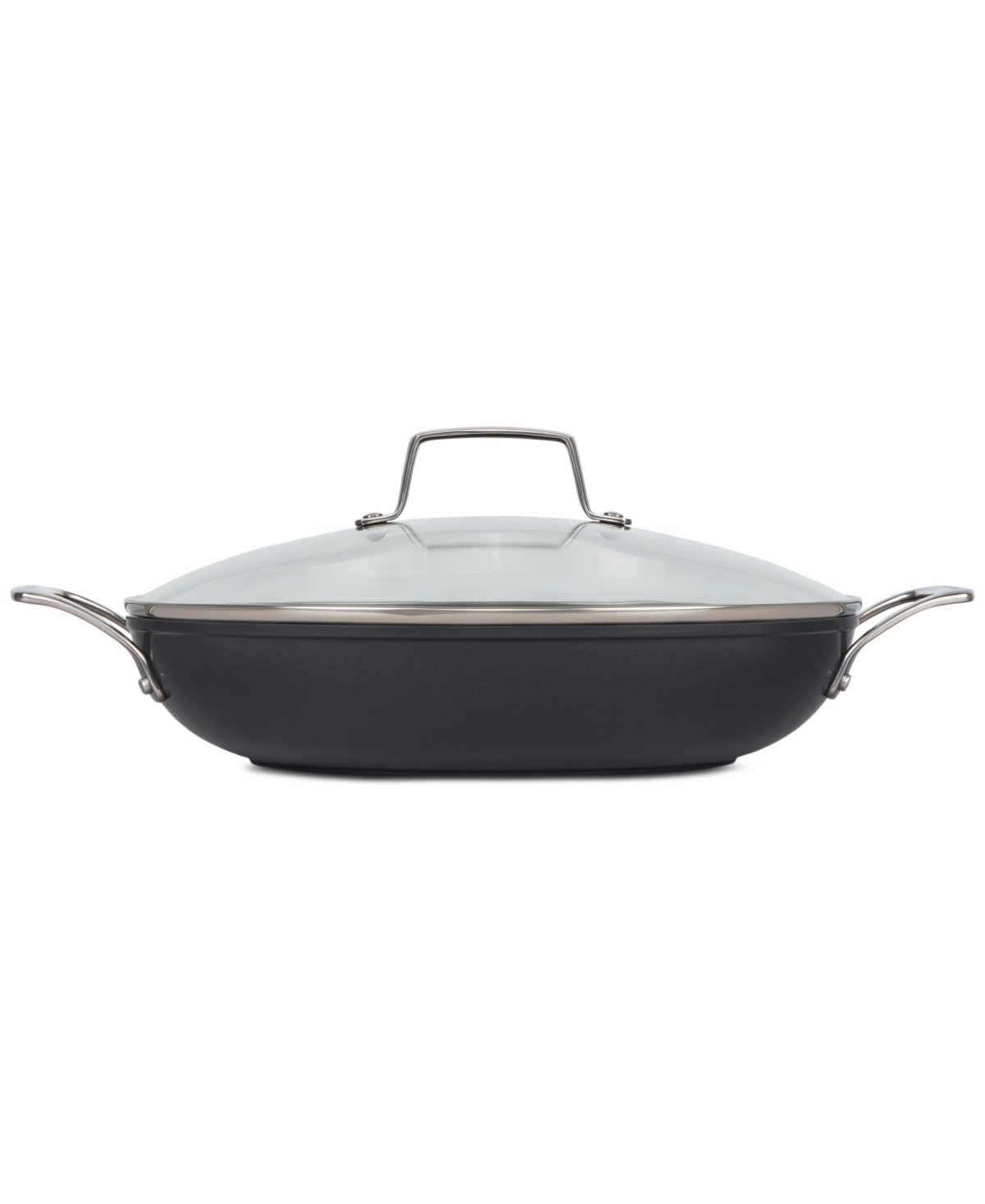 Le Creuset Essential Nonstick Ceramic 3.9-qt. Shallow Braiser With Glass Lid In No Color