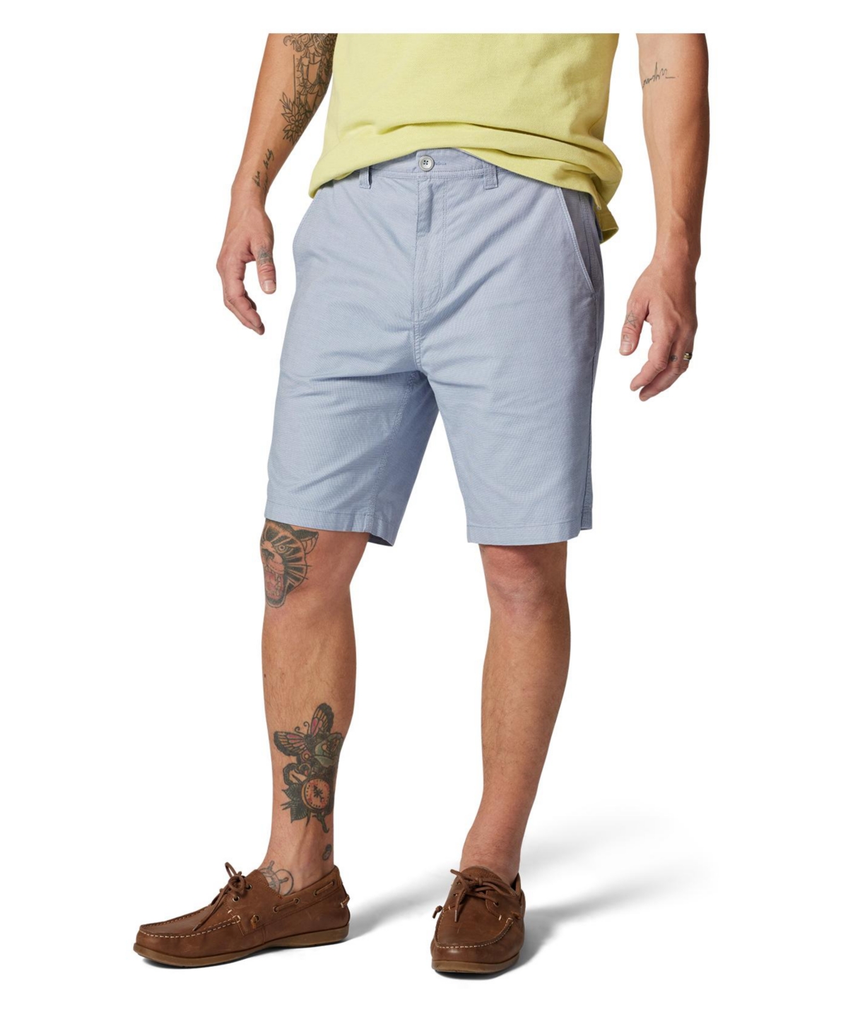 The Gunn 9" Cotton Blend Short - Dusk blue
