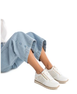 Women's Lace-Up Sneakers By XTI