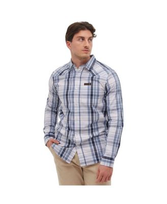 Bench DNA Men's Mykos Long Sleeve Check Shirt - Macy's