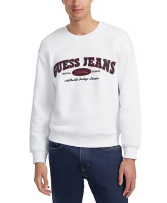 GUESS JEANS - Men's Regular-Fit Embroidered Logo Sweatshirt