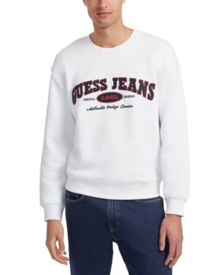 Guess Jeans Black Cotton Men's Sweatshirt