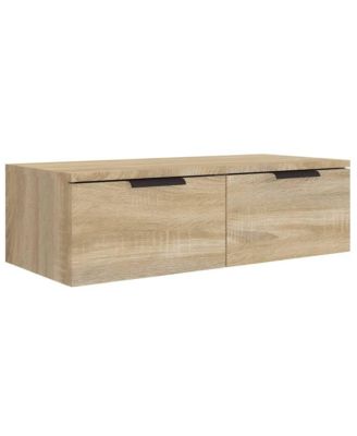 Wall Cabinet Sonoma Oak 26.8"x11.8"x7.9" Engineered Wood