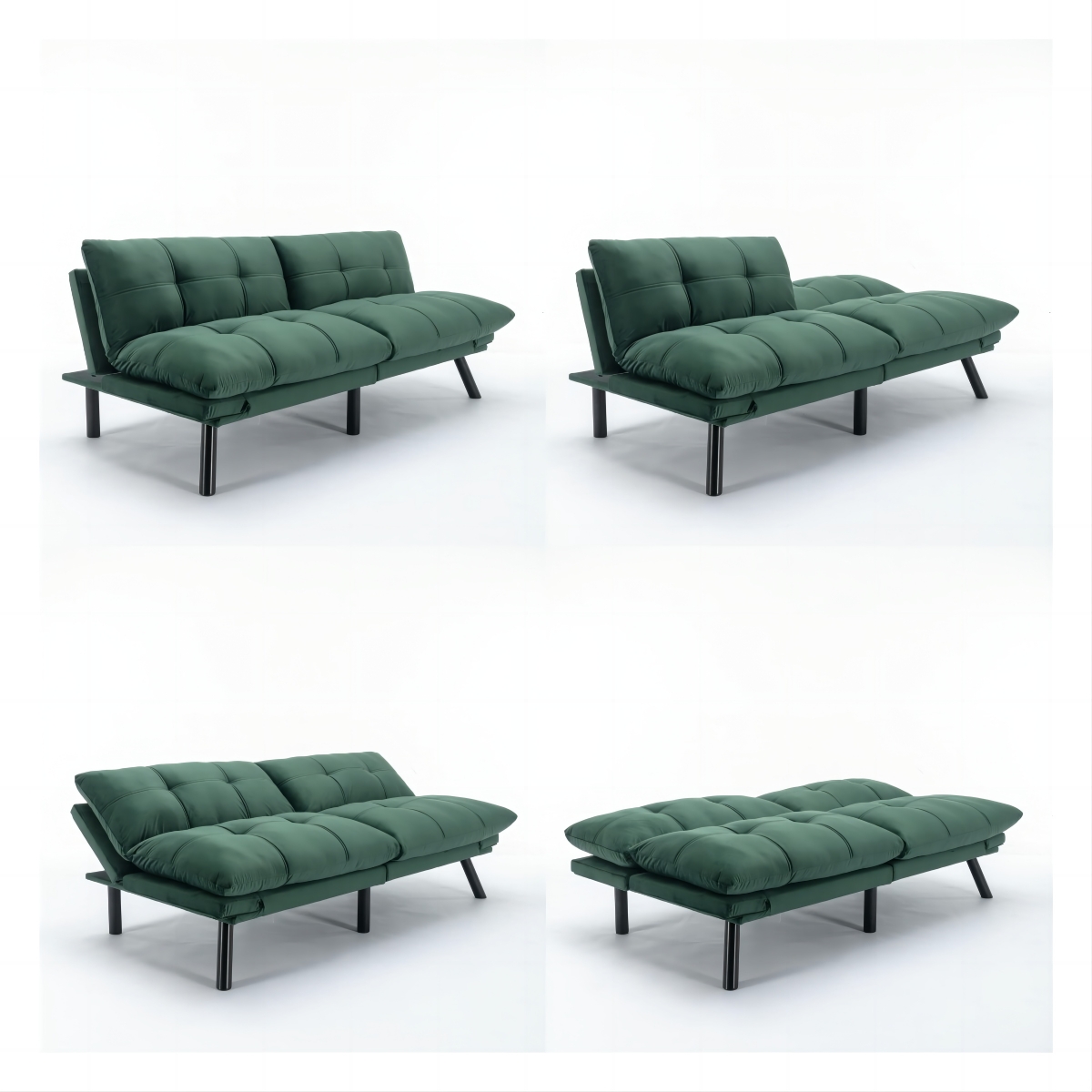 Streamdale Furniture Velvet Sofa Bed