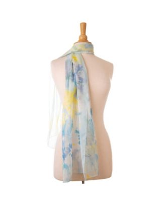 Meadow - Long Sheer Silk Scarf for Women