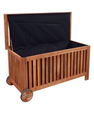 Patio Storage Box 46&amp;quot;x20&amp;quot;x23&amp;quot; Wood