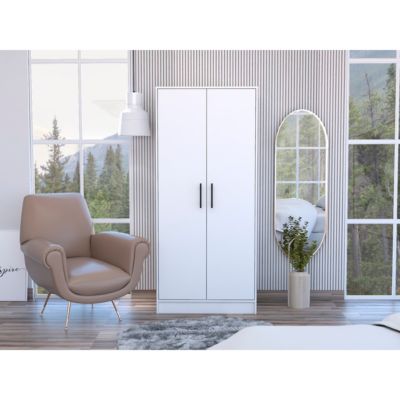 Streamdale Conway Rectangle Armoire White