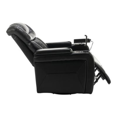 Power Recliner with Swivel, Tray Table, Phone Holder