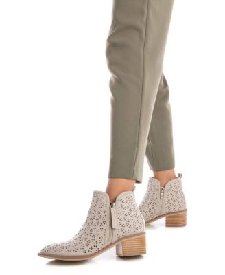 Women's Suede Ankle Booties By
