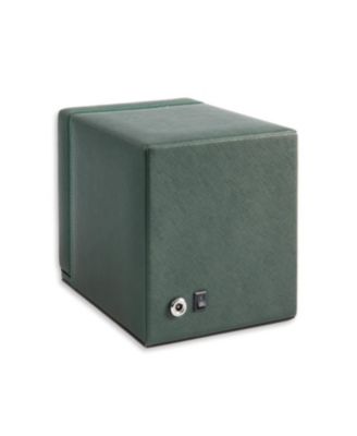 Twelve Watch Winder and Six Watch Storage, Burlwood Finish